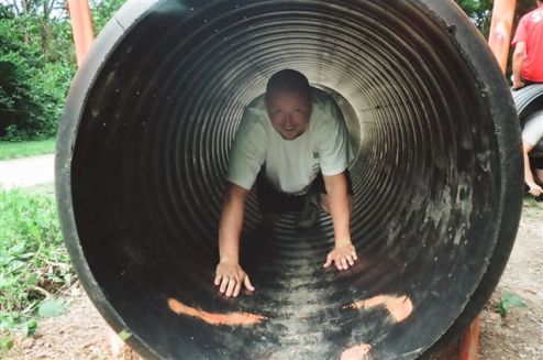 ...Out the other side...a WARRIOR!