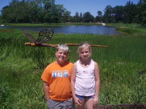 P7090021 Just mine this time. (My kids like to look at themselves in pictures.) They're both many inches taller now.