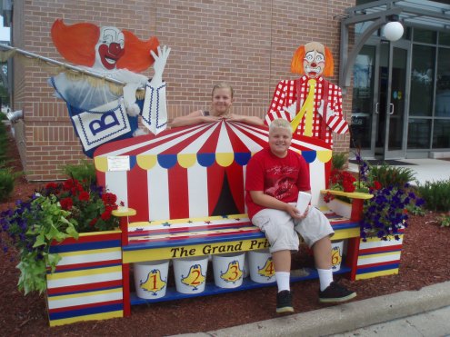 With extra added clown!!